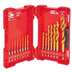 Milwaukee 48-89-4630 15 Piece Titanium Shockwave Drill Bit Kit