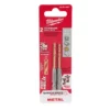 Milwaukee 48-89-4807 Metric SHOCKWAVE Titanium RED HELIX 3.5 MM