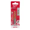 Milwaukee 48-89-4808 Metric SHOCKWAVE Titanium RED HELIX 4 MM