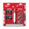 Milwaukee 48-89-9291 Milwaukee 3PC COBALT Step Drill Bit Set -GREATLAKESPOWERTOOLS Sales 48 89 9291 11905.1660584371