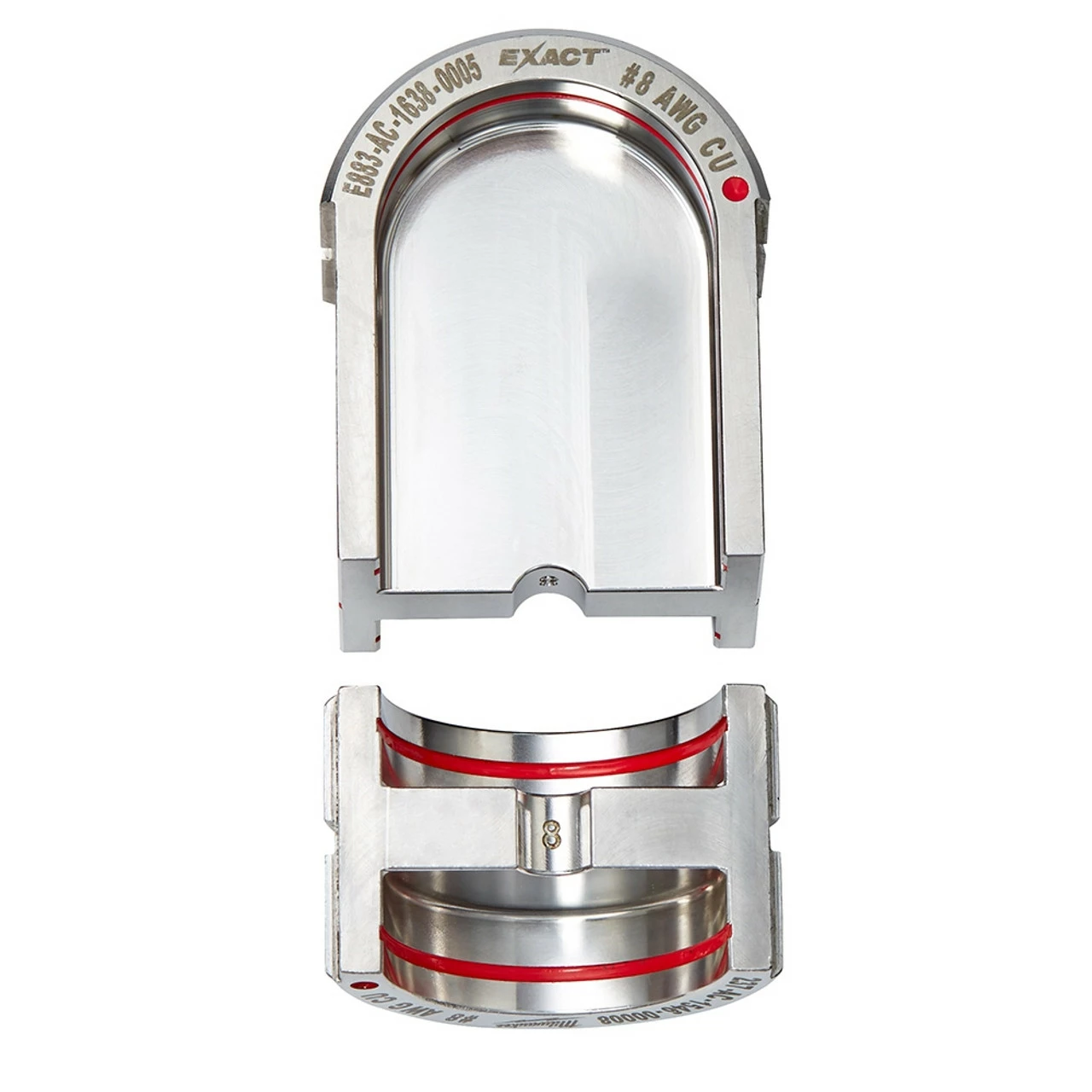 Milwaukee 49-12-U008C EXACT #8 Copper 12T U-Style Die 3 Milwaukee 49-12-U008C EXACT #8 Copper 12T U-Style Die