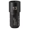 Milwaukee 49-16-1613 INSIDER Ratchet Socket 6 Point 13mm -GREATLAKESPOWERTOOLS Sales 49 16 1613 35396.1702320395
