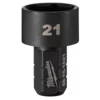 Milwaukee 49-16-1621 INSIDER Ratchet Socket 6 Point 21mm -GREATLAKESPOWERTOOLS Sales 49 16 1621 23130.1702321916