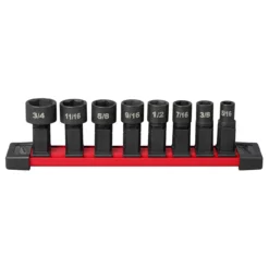 Milwaukee 49-16-1640 INSIDER Ratchet Socket SAE Set 8PC