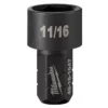 Milwaukee 49-16-1647 INSIDER Ratchet Socket 6 Point 11/16 1 Milwaukee 49-16-1647 INSIDER Ratchet Socket 6 Point 11/16 -GREATLAKESPOWERTOOLS Sales 49 16 1647 17611.1702324796