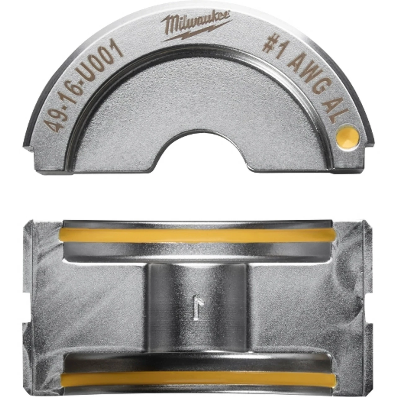 Milwaukee 49-16-U001 #1 Aluminum U Style Die 3 Milwaukee 49-16-U001 #1 Aluminum U Style Die