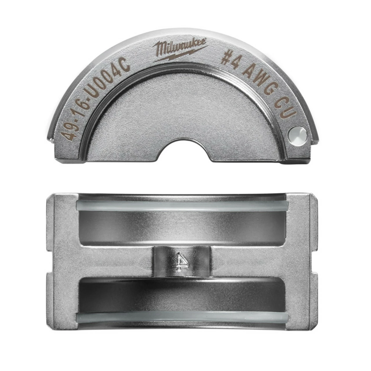 Milwaukee 49-16-U004C #4 Copper U Style Die 3 Milwaukee 49-16-U004C #4 Copper U Style Die