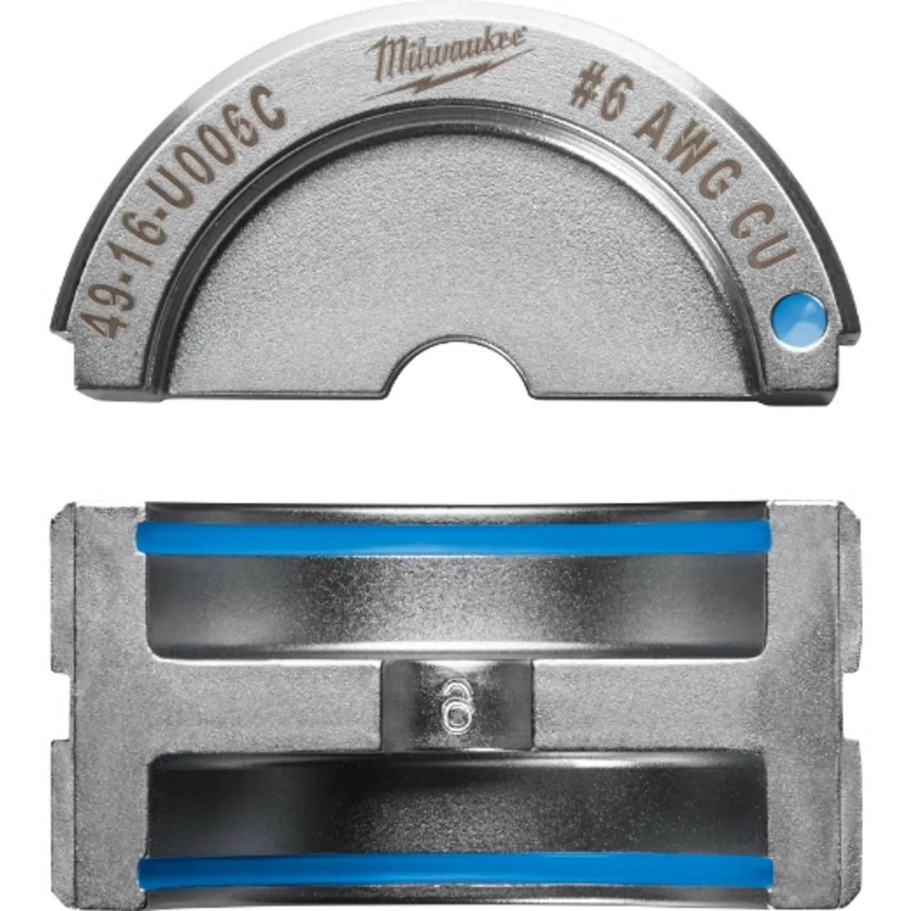 Milwaukee 49-16-U006C #6 Copper U Style Die 3 Milwaukee 49-16-U006C #6 Copper U Style Die