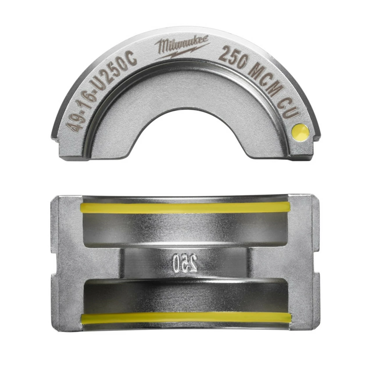 Milwaukee 49-16-U250C 250 MCM Copper U Style Die 3 Milwaukee 49-16-U250C 250 MCM Copper U Style Die