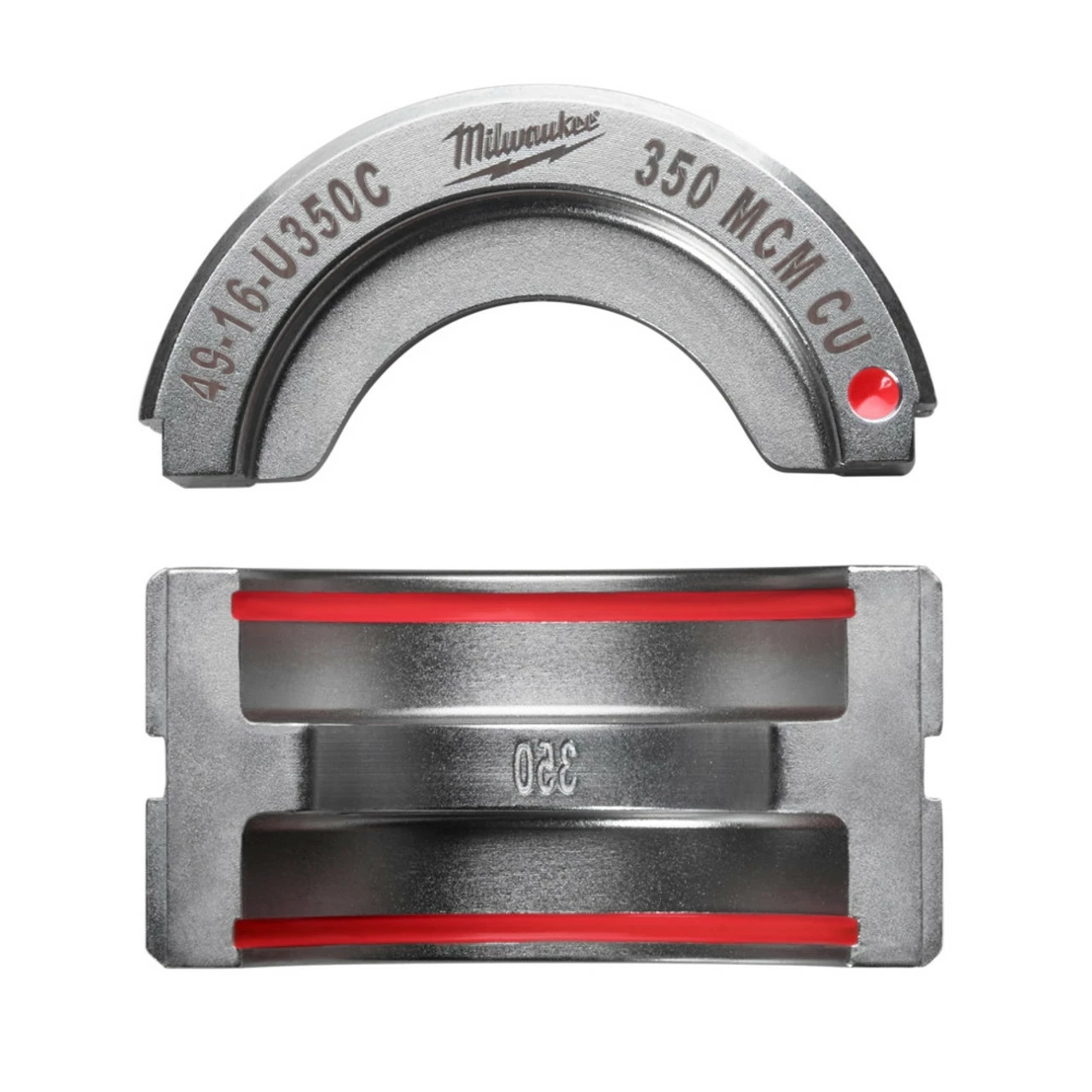 Milwaukee 49-16-U350C 350 MCM Copper U Style Die 3 Milwaukee 49-16-U350C 350 MCM Copper U Style Die