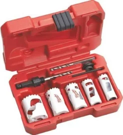 Milwaukee 49-22-4138 Plumbers 8 Pc Bi-Metal Hole Saw Kit -GREATLAKESPOWERTOOLS Sales 49 22 4138 3 04935.1581704298