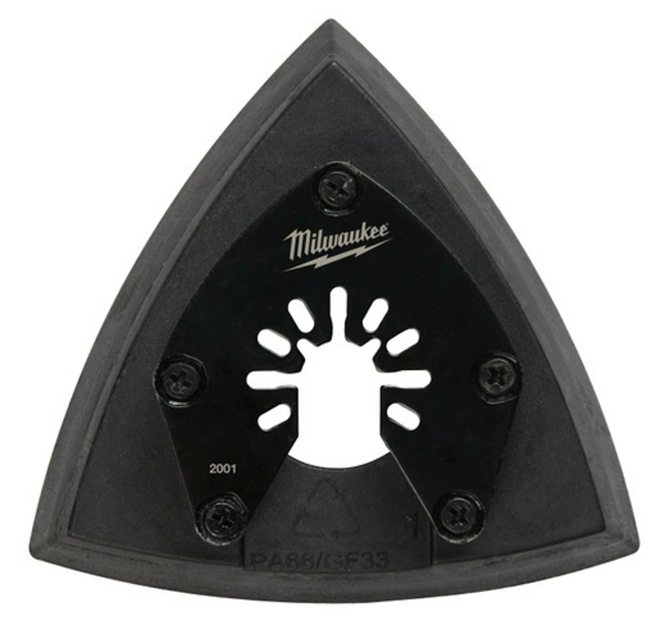 Milwaukee 49-25-2001 OPEN-LOK 3-1/2 In. Triangle Sanding Pad 1 Pk 3 Milwaukee 49-25-2001 OPEN-LOK 3-1/2 In. Triangle Sanding Pad 1 Pk