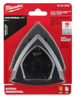 Milwaukee 49-25-2009 OPEN-LOK 3-1/2 In. Sanding Pad And Paper Var Set