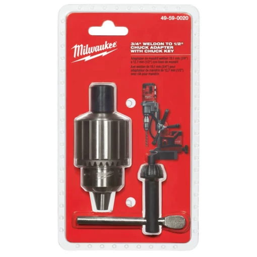 Milwaukee 49-59-0020 3/4 In. Weldon To 1/2 In. Chuck Adapter -GREATLAKESPOWERTOOLS Sales 49 59 0020 2 43583.1581704256