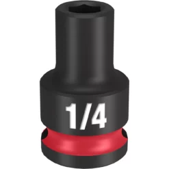 Milwaukee 49-66-6100 SHOCKWAVE Impact Duty 3/8 Drive 1/4 Standard 6 Point Socket
