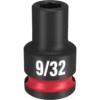 Milwaukee 49-66-6101 SHOCKWAVE Impact Duty 3/8 Drive 9/32 Standard 6 Point Socket