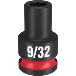 Milwaukee 49-66-6101 SHOCKWAVE Impact Duty 3/8 Drive 9/32 Standard 6 Point Socket