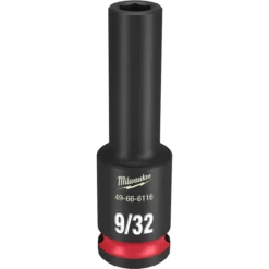 Milwaukee 49-66-6116 SHOCKWAVE Impact Duty 3/8 Drive 9/32 In. Deep 6 Point Socket