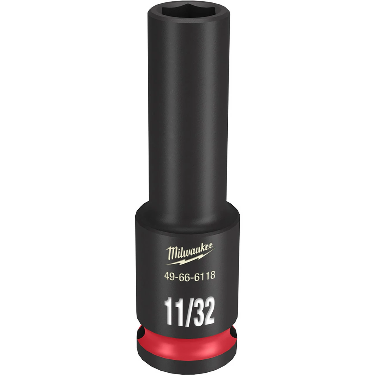 Milwaukee 49-66-6118 SHOCKWAVE Impact Duty 3/8 Drive 11/32 In. Deep 6 Point Socket 3 Milwaukee 49-66-6118 SHOCKWAVE Impact Duty 3/8 Drive 11/32 In. Deep 6 Point Socket