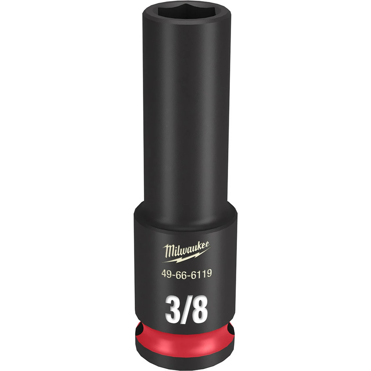 Milwaukee 49-66-6119 SHOCKWAVE Impact Duty 3/8 Drive 3/8 In. Deep 6 Point Socket 3 Milwaukee 49-66-6119 SHOCKWAVE Impact Duty 3/8 Drive 3/8 In. Deep 6 Point Socket