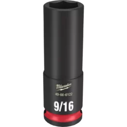Milwaukee 49-66-6122 SHOCKWAVE Impact Duty 3/8 Drive 9/16 In. Deep 6 Point Socket