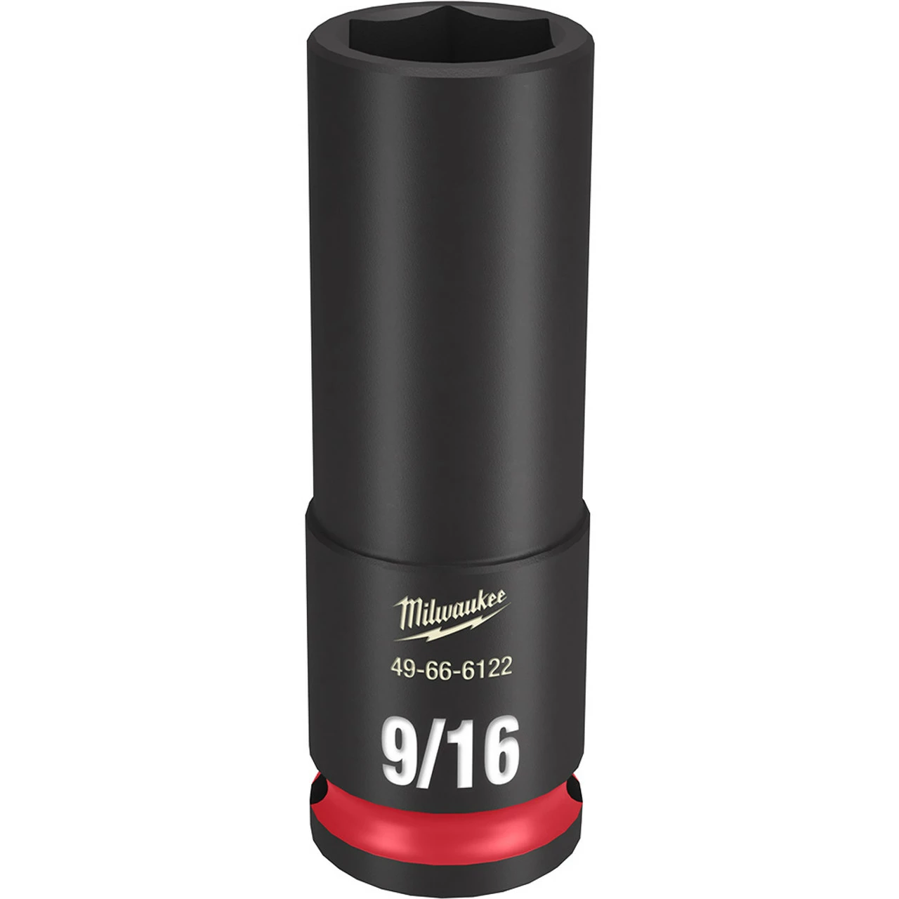 Milwaukee 49-66-6122 SHOCKWAVE Impact Duty 3/8 Drive 9/16 In. Deep 6 Point Socket 3 Milwaukee 49-66-6122 SHOCKWAVE Impact Duty 3/8 Drive 9/16 In. Deep 6 Point Socket