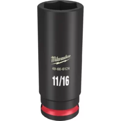 Milwaukee 49-66-6124 SHOCKWAVE Impact Duty 3/8 Drive 11/16 In. Deep 6 Point Socket