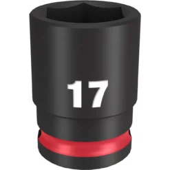 Milwaukee 49-66-6141 SHOCKWAVE Impact Duty 3/8 Drive 17mm Standard 6 Point Socket