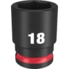 Milwaukee 49-66-6142 SHOCKWAVE Impact Duty 3/8 Drive 18mm Standard 6 Point Socket 1 Milwaukee 49-66-6142 SHOCKWAVE Impact Duty 3/8 Drive 18mm Standard 6 Point Socket -GREATLAKESPOWERTOOLS Sales 49 66 6142 99527.1647964610