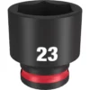 Milwaukee 49-66-6146 SHOCKWAVE Impact Duty 3/8 Drive 23mm Standard 6 Point Socket 1 Milwaukee 49-66-6146 SHOCKWAVE Impact Duty 3/8 Drive 23mm Standard 6 Point Socket -GREATLAKESPOWERTOOLS Sales 49 66 6146 55124.1647966718