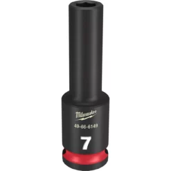 Milwaukee 49-66-6149 SHOCKWAVE Impact Duty 3/8 Drive 7mm Deep 6 Point Socket