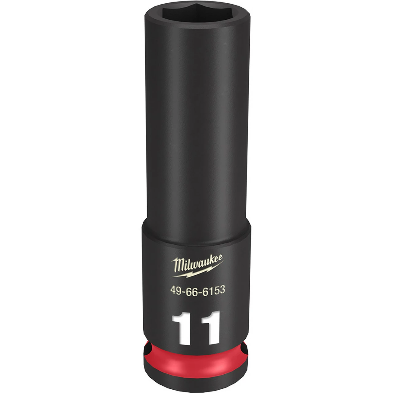 Milwaukee 49-66-6153 SHOCKWAVE Impact Duty 3/8 Drive 11mm Deep 6 Point Socket 3 Milwaukee 49-66-6153 SHOCKWAVE Impact Duty 3/8 Drive 11mm Deep 6 Point Socket