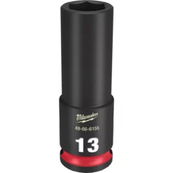 Milwaukee 49-66-6155 SHOCKWAVE Impact Duty 3/8 Drive 13mm Deep 6 Point Socket