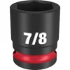 Milwaukee 49-66-6208 SHOCKWAVE Impact Duty 1/2 Drive 7/8 Standard 6 Point Socket