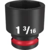 Milwaukee 49-66-6213 SHOCKWAVE Impact Duty 1/2 Drive 1-3/16 Standard 6 Point Socket