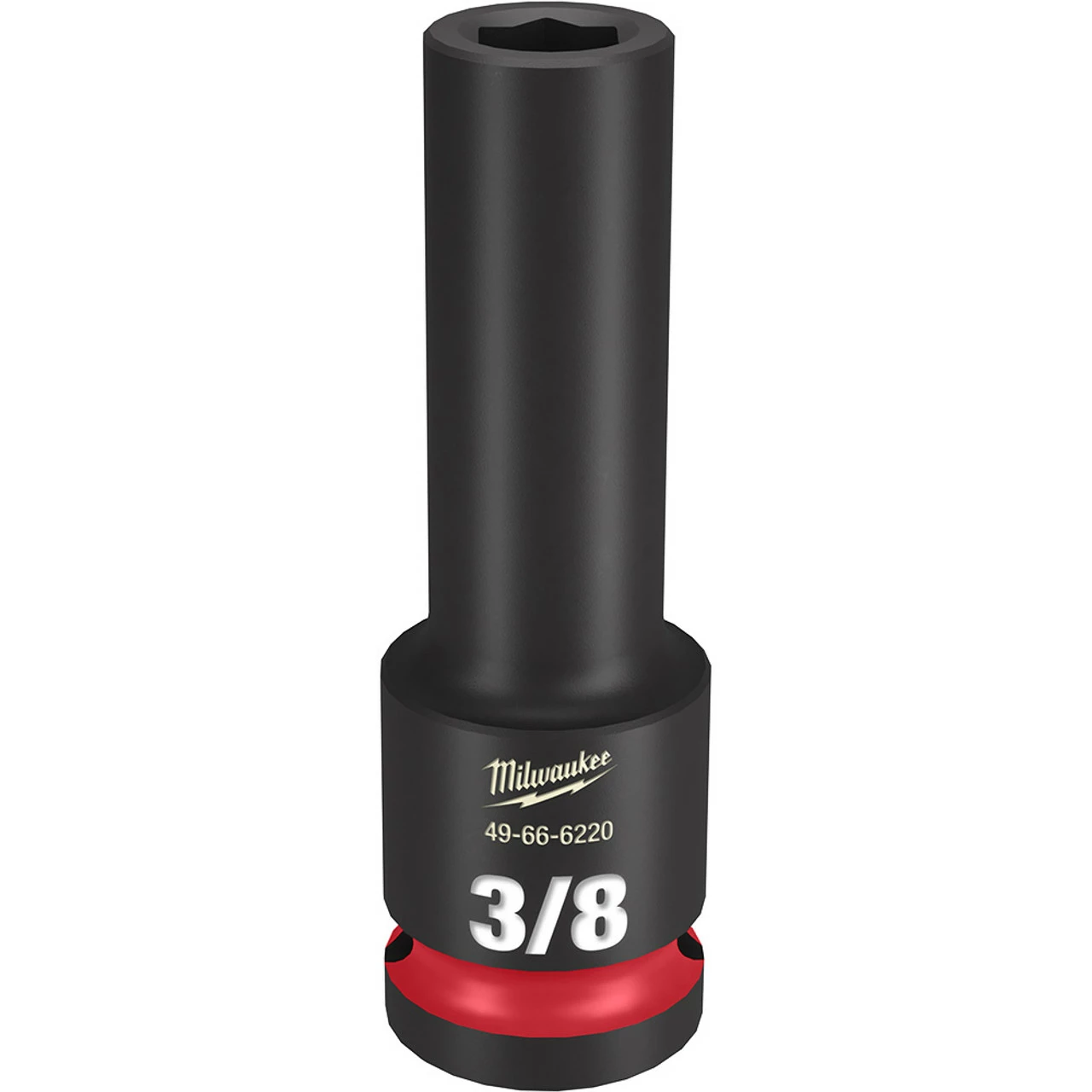 Milwaukee 49-66-6220 SHOCKWAVE Impact Duty 1/2 Drive 3/8 Deep 6 Point Socket 3 Milwaukee 49-66-6220 SHOCKWAVE Impact Duty 1/2 Drive 3/8 Deep 6 Point Socket