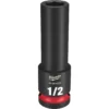 Milwaukee 49-66-6222 SHOCKWAVE Impact Duty 1/2 Drive 1/2 Deep 6 Point Socket -GREATLAKESPOWERTOOLS Sales 49 66 6222 76068.1648482845