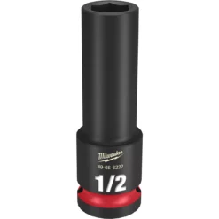 Milwaukee 49-66-6222 SHOCKWAVE Impact Duty 1/2 Drive 1/2 Deep 6 Point Socket