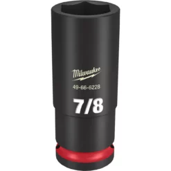 Milwaukee 49-66-6228 SHOCKWAVE Impact Duty 1/2 Drive 7/8 Deep 6 Point Socket