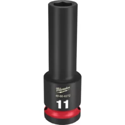 Milwaukee 49-66-6272 SHOCKWAVE Impact Duty 1/2 Drive 11MM Deep 6 Point Socket