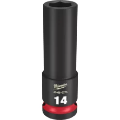 Milwaukee 49-66-6275 SHOCKWAVE Impact Duty 1/2 In. Drive 14MM Deep 6 Point Socket