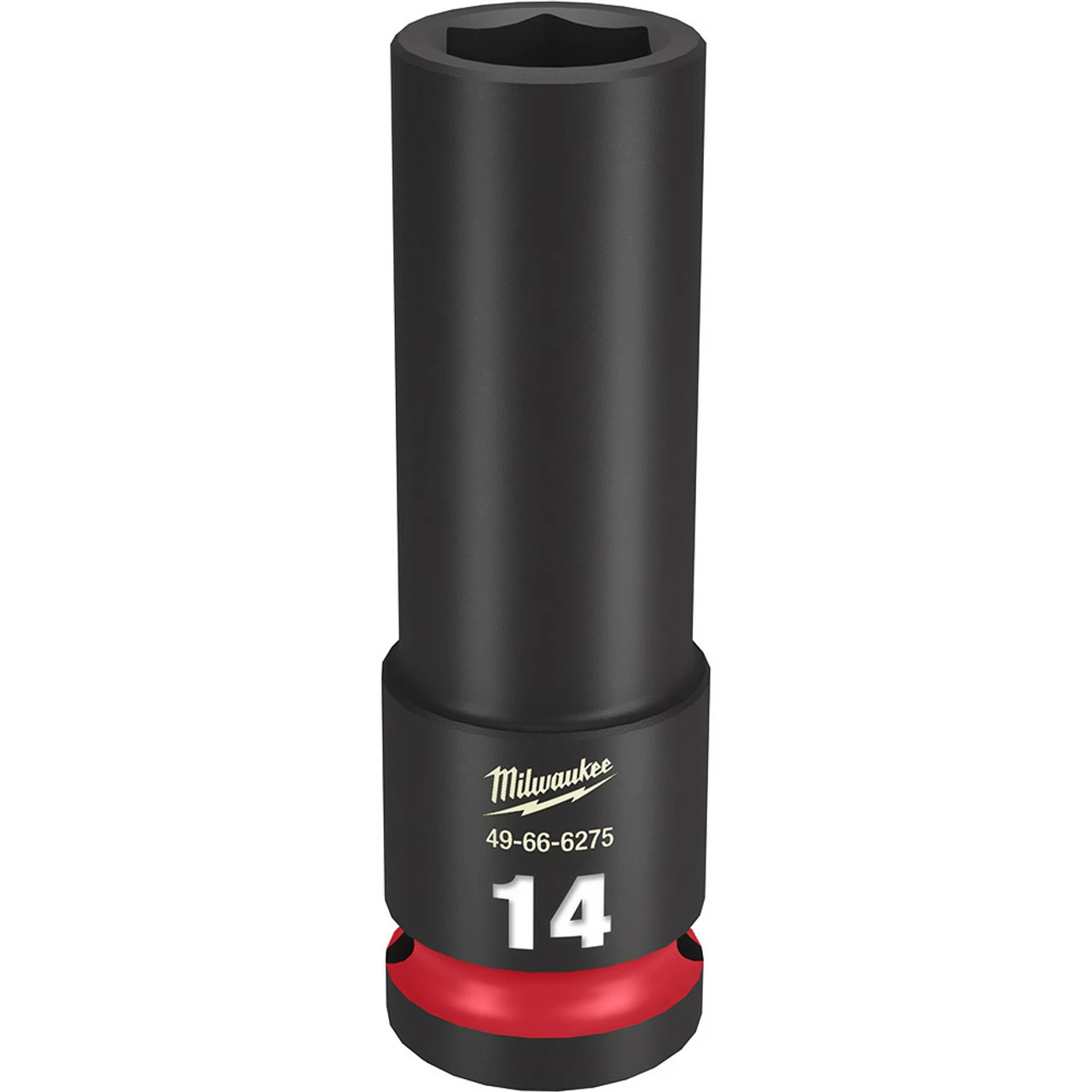 Milwaukee 49-66-6275 SHOCKWAVE Impact Duty 1/2 In. Drive 14MM Deep 6 Point Socket 3 Milwaukee 49-66-6275 SHOCKWAVE Impact Duty 1/2 In. Drive 14MM Deep 6 Point Socket