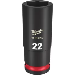 Milwaukee 49-66-6283 SHOCKWAVE Impact Duty 1/2 Drive 22MM Deep 6 Point Socket