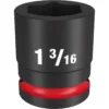 Milwaukee 49-66-6310 SHOCKWAVE Impact Duty 3/4 Drive 1-3/16 Standard 6 Point Socket -GREATLAKESPOWERTOOLS Sales 49 66 6310 61755.1657718958