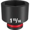 Milwaukee 49-66-6322 SHOCKWAVE Impact Duty 3/4 Drive 1-15/16 Standard 6 Point Socket -GREATLAKESPOWERTOOLS Sales 49 66 6322 71576.1657729464