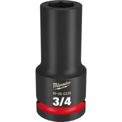 Milwaukee 49-66-6335 SHOCKWAVE Impact Duty 3/4 Drive 3/4 Deep 6 Point Socket