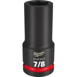 Milwaukee 49-66-6337 SHOCKWAVE Impact Duty 3/4 Drive 7/8 Deep 6 Point Socket