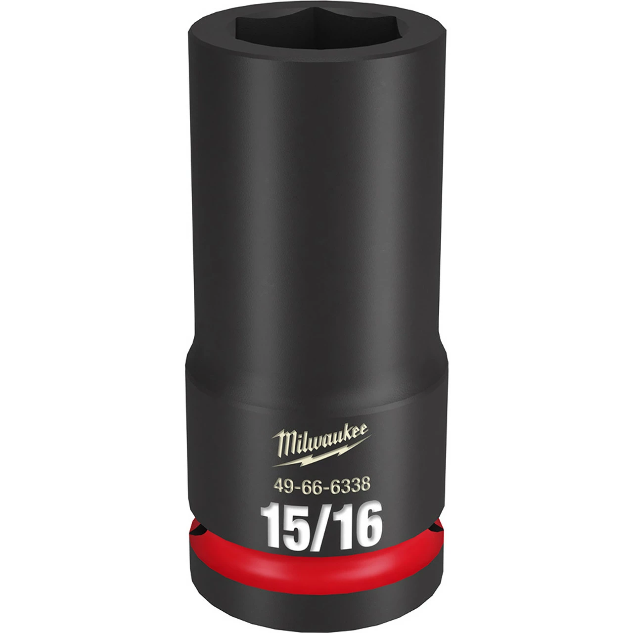 Milwaukee 49-66-6338 SHOCKWAVE Impact Duty 3/4 Drive 15/16 Deep 6 Point Socket 3 Milwaukee 49-66-6338 SHOCKWAVE Impact Duty 3/4 Drive 15/16 Deep 6 Point Socket