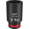 Milwaukee 49-66-6346 SHOCKWAVE Impact Duty 3/4 Drive 1-7/16 Deep 6 Point Socket 1 Milwaukee 49-66-6346 SHOCKWAVE Impact Duty 3/4 Drive 1-7/16 Deep 6 Point Socket -GREATLAKESPOWERTOOLS Sales 49 66 6346 96357.1658948188