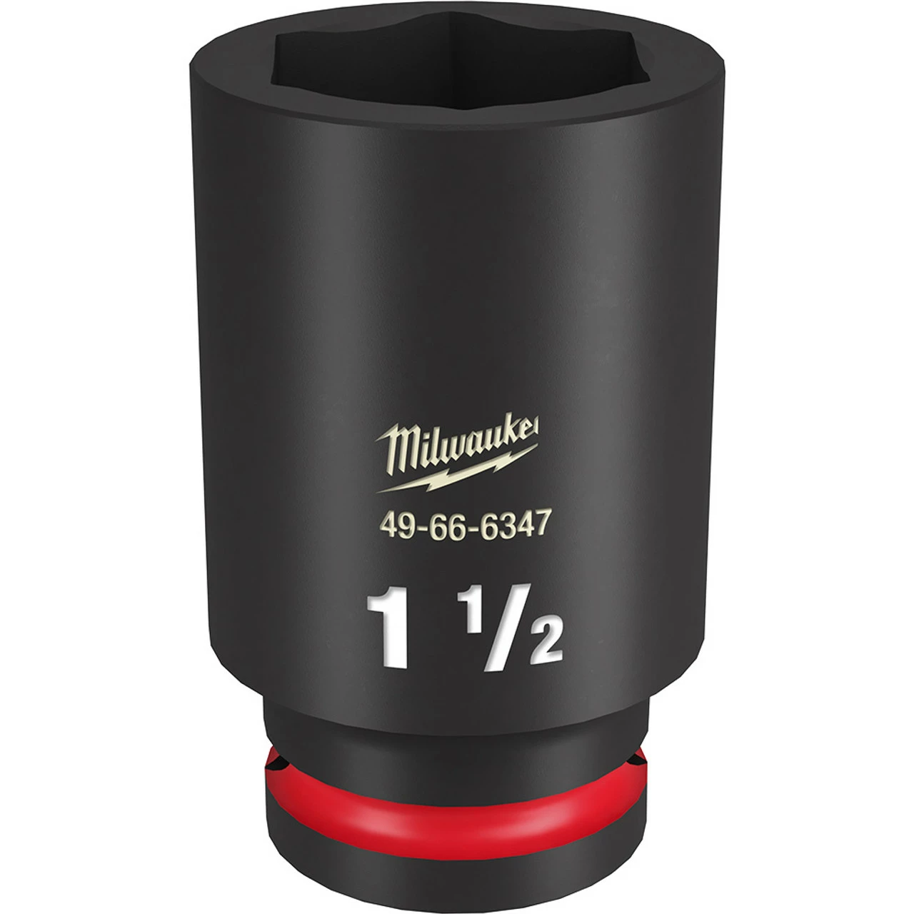 Milwaukee 49-66-6347 SHOCKWAVE Impact Duty 3/4 Drive 1-1/2 Deep 6 Point Socket 3 Milwaukee 49-66-6347 SHOCKWAVE Impact Duty 3/4 Drive 1-1/2 Deep 6 Point Socket